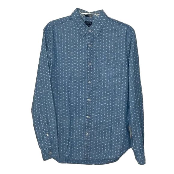 ❤️ J CREW Button Down Shirt Size M - Picture 5 of 5